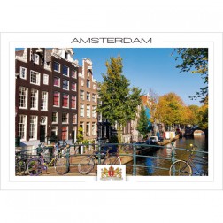 Amsterdam a21-001 canal houses