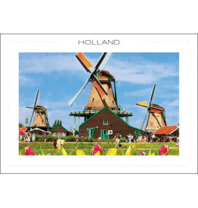 Holland Windmills Zaanse Schans